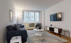 Apartment Theatre District - Living room