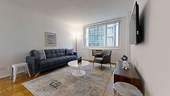 Apartment Theatre District - Living room