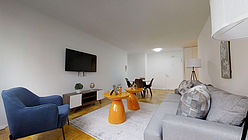 Apartment Theatre District - Living room