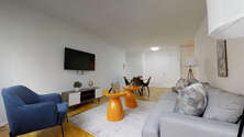 Apartment Theatre District - Living room