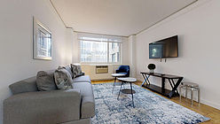 Apartment Theatre District - Living room