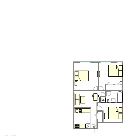 Wohnung Financial District - Interaktiven Plan