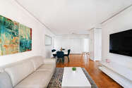 Apartment Theatre District - Living room