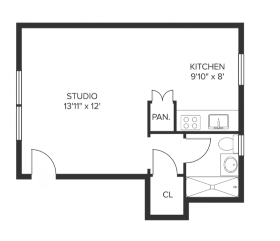 Appartement Chelsea - Plan interactif