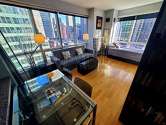 Apartment Theatre District - Living room