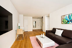 Apartment Theatre District - Living room