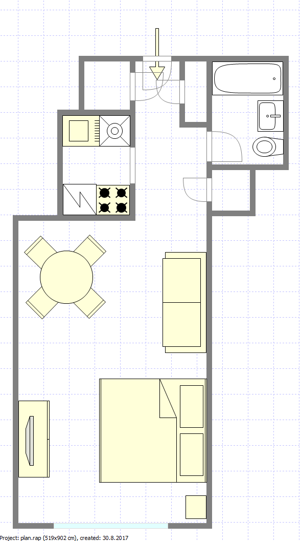 Apartment Turtle Bay - Interactive plan