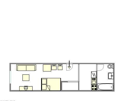 Квартира Yorkville - Интерактивный план