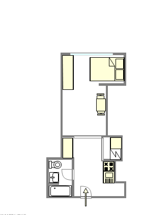 Apartamento Turtle Bay - Plano interativo