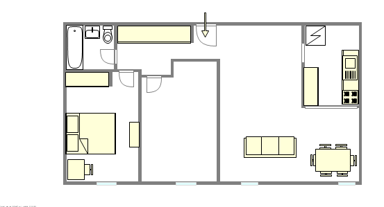 Apartment Washington Heights - Interactive plan