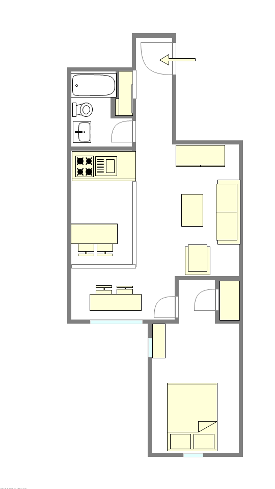 Maison de ville Upper West Side - Plan interactif