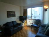 Apartment Theatre District - Living room