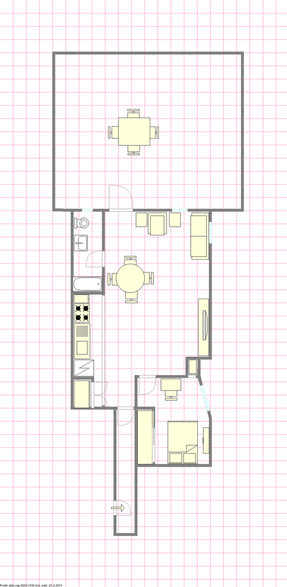独栋房屋 Harlem - 平面图