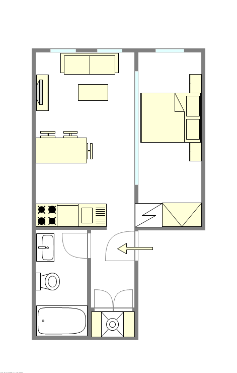 Townhouse Upper West Side - Interactive plan