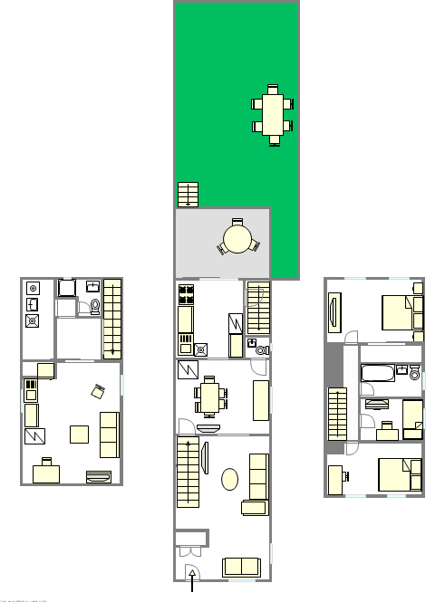 独栋房屋 Woodhaven - 平面图