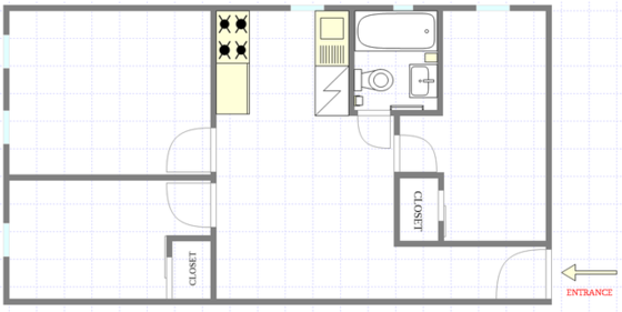 Apartment Sunset Park - Interactive plan