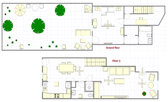 Haus Harlem - Interaktiven Plan