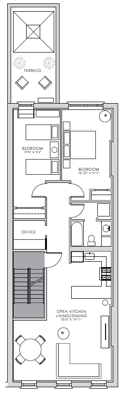 Casa Hamilton Heights - Piantina interattiva