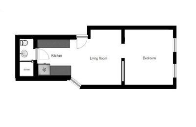 Wohnung Greenwich Village - Interaktiven Plan