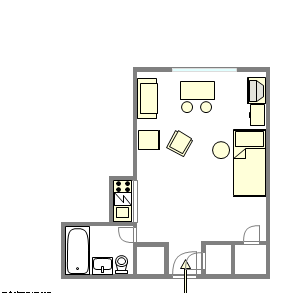 Appartement Murray Hill - Plan interactif