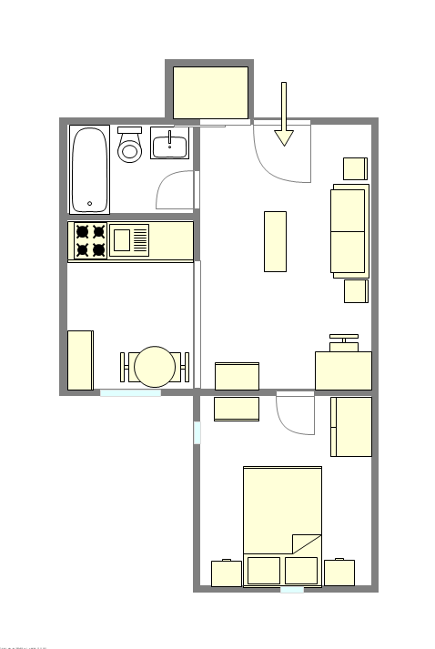 Casa Upper West Side - Piantina interattiva