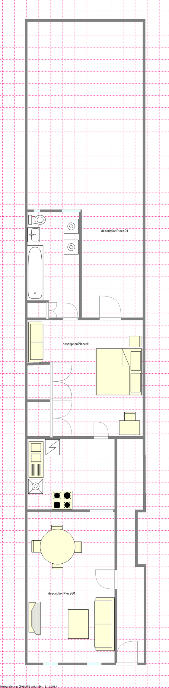 Casa Harlem - Plano interativo