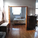 Estudio de artista Greenpoint - Dormitorio