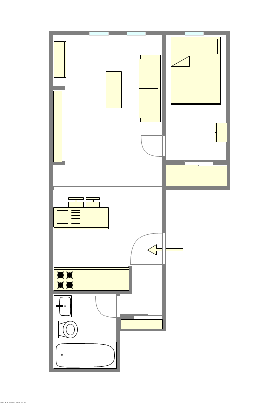 Casa Upper West Side - Plano interativo