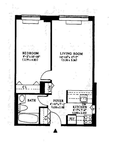 Wohnung Battery Park City - Interaktiven Plan