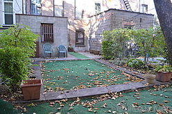 Townhouse Bedford Stuyvesant - Yard