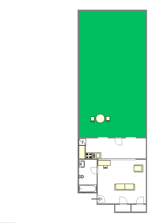 Townhouse Fort Greene - 平面图