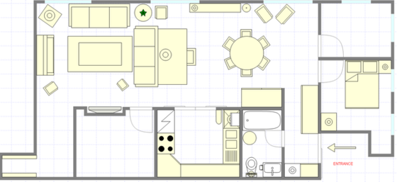 Loft Tribeca - Piantina interattiva