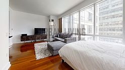 Apartment Theatre District - Living room