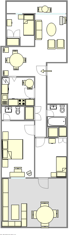Townhouse Woodside - Interactive plan