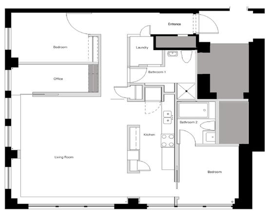 Wohnung Chelsea - Interaktiven Plan