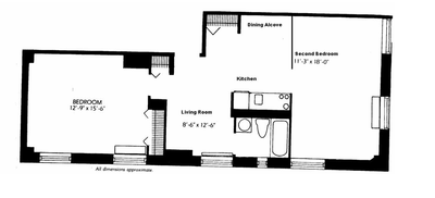 Appartement Midtown West - Plan interactif