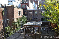 Wohnung Upper West Side - Terasse