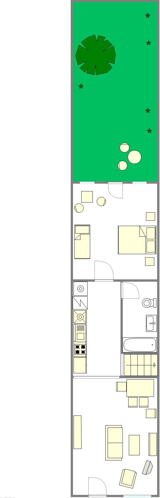 Casa Harlem - Piantina interattiva