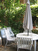 Wohnung Clinton - Terasse