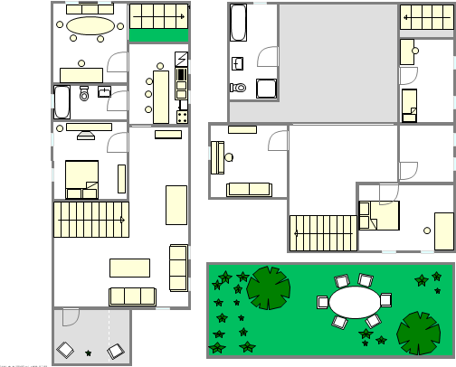 House Ditmas Park - Interactive plan