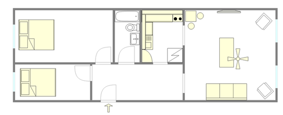 Apartment Harlem - Interactive plan