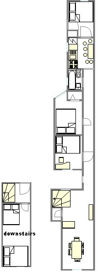 Apartment Upper West Side - Interactive plan