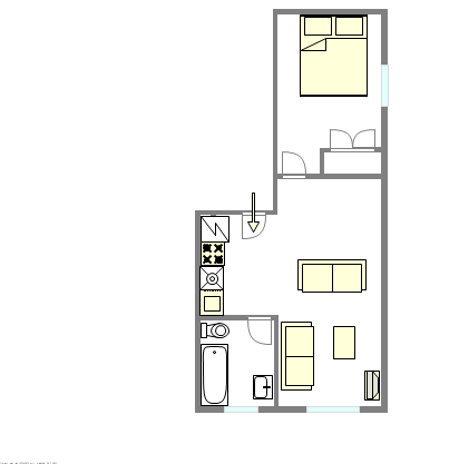 Casa Upper West Side - Plano interativo