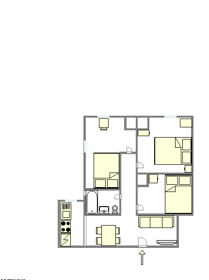 Apartment East Harlem - Interactive plan