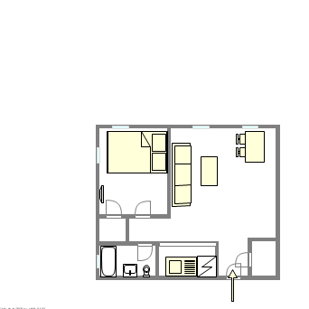 Apartment Midtown East - Interactive plan